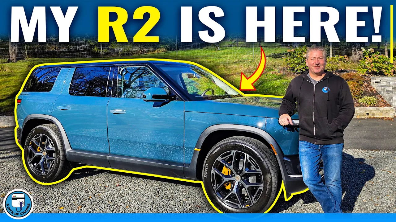 Taking Delivery of My Rivian R2! Full Tour, Features & First Setup