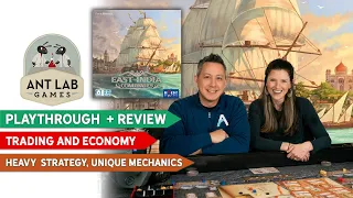 East India Companies Board Game | Playthrough | Review