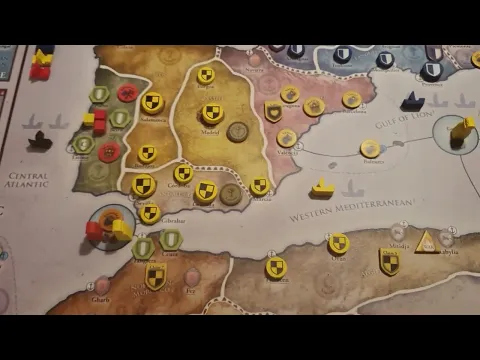 Europa Universalis. The Price of Power 14 - Situation End of Turn 1 Third Age.