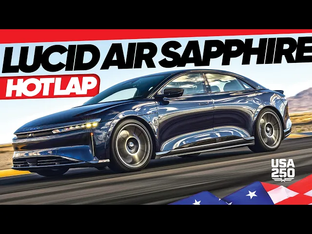 Lucid Air Sapphire Hot Lap: Can a Luxury EV Super Sedan Survive the Racetrack?