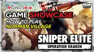 Sniper Elite The Board Game: Operation Kraken | Solo Playthrough | How To Play | Norman Village