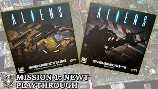 Aliens - Another Glorious Day in the Corp - Mission 1 - Newt