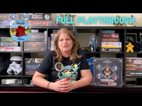 Kingdom Hearts Perilous Pursuit Board Game Full Playthrough