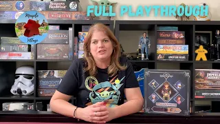 Kingdom Hearts Perilous Pursuit Board Game Full Playthrough