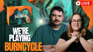 Burncycle | Board Game Playthrough | LIVE