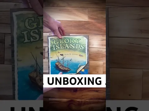 Unboxing Glory Islands from Rio Grande Games