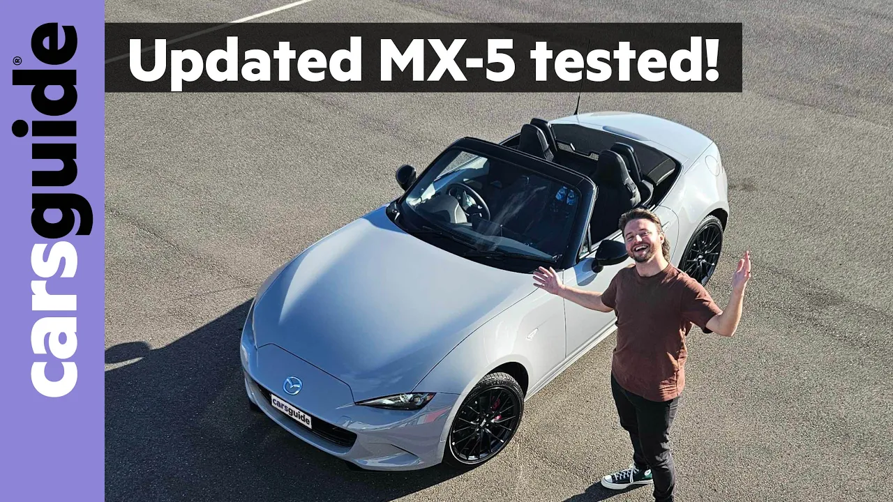Still the world's best sports car? Mazda MX-5 2024 review: New update for Subaru BRZ rival tested