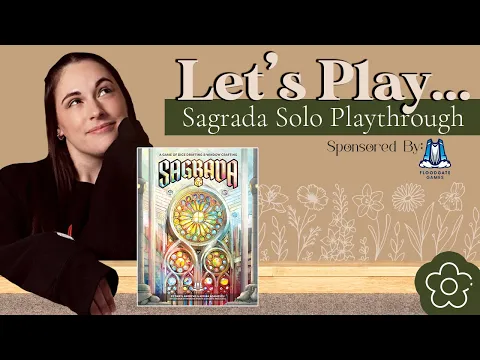 Let's Play... Sagrada + the Sagrada Daily Challenge! | Solo Playthrough Livestream