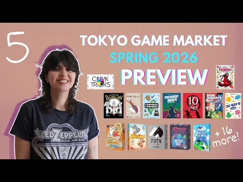 Tokyo Game Market Spring 2026 Preview | Part 5