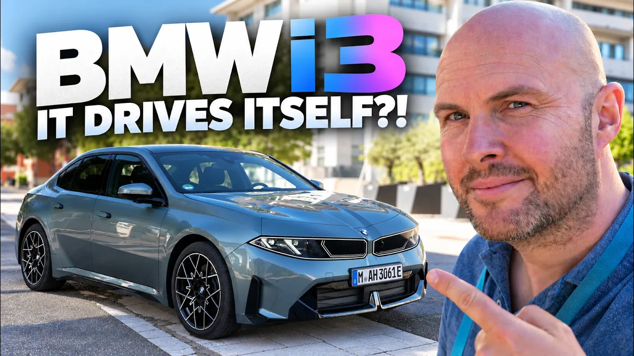 The New BMW i3 Is WILD! It Can Drive Itself…