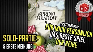 Spring Meadow (Uwe Rosenberg 2018) - Solo Erklär-Let's Play & Erste Eindrücke
