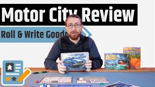 Motor City Review - Roll, Pick & Write Your Way To The Best Factory In Town