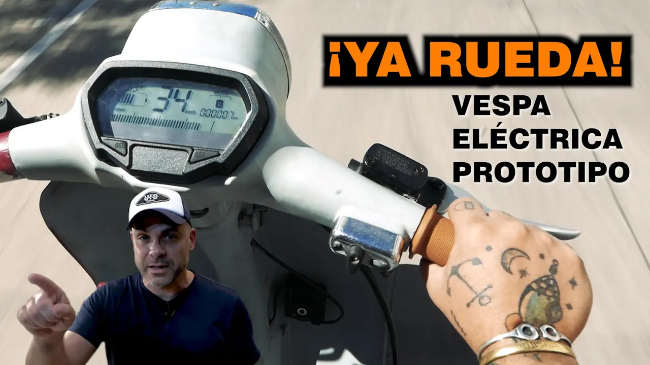 PROYECTO E-VESPA: ¡¡Salimos a rodar con el prototipo!! - Episodio IV