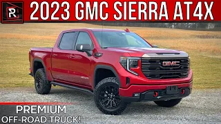 The 2023 GMC Sierra AT4X Is GM's Peak In Premium Off-Road Trucks