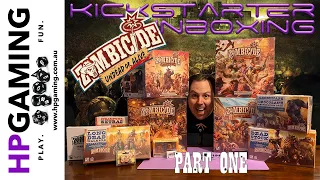 GameLINK! | Unboxing | Zombicide Undead Or Alive Kickstarter Pt. 1