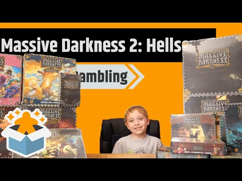 Massive Darkness All In Unboxing & Rambling - We Literally Couldn't Even Finish