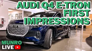 ID.4 Improvement or Excessively Expensive? Audi Q4 e-tron First Impressions