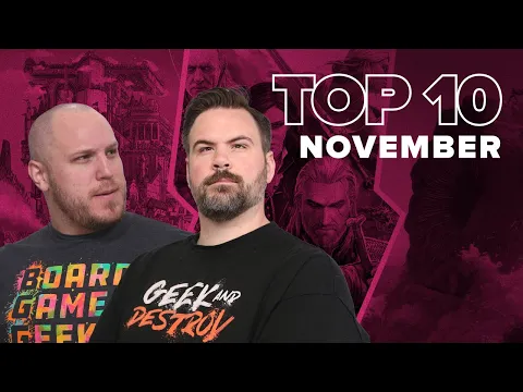 Top 10 Hottest Board Games: November 2023 - The Best of BGG