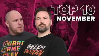 Top 10 Hottest Board Games: November 2023 - The Best of BGG