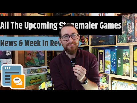 News & Week in Review - Stonemaier 2026 Lineup, Mythic Final Liquidation & More!!!