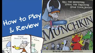 Munchkin Deluxe - How to Play and Review