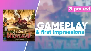 Everdell Newleaf Expansion Gameplay & First Impressions