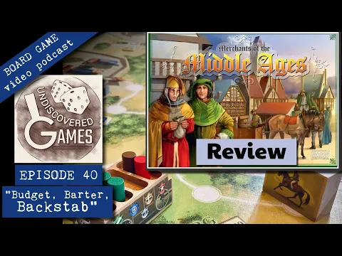 MERCHANTS OF THE MIDDLE AGES Board Game Review & How to Play Overview (Die Händler, Wolfgang Kramer)
