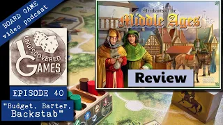 MERCHANTS OF THE MIDDLE AGES Board Game Review & How to Play Overview (Die Händler, Wolfgang Kramer)