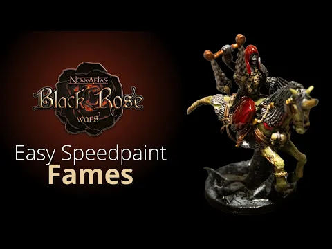 Easy Speedpaint - Fames - Black Rose Wars Rebirth