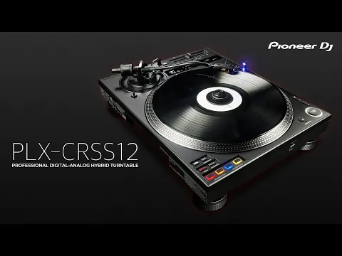 Product video thumbnail for Pioneer DJ PLX-CRSS12 Professional Direct Drive Turntable With DVS Control