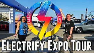 Electrify Expo 2023 TOUR | Electric cars, trucks, bikes, scooters & more! | LONG BEACH