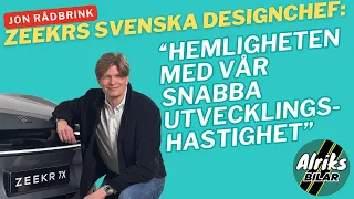 Zeekrs svenska designchef: "Hemligheten med vår höga utvecklingshastighet!"