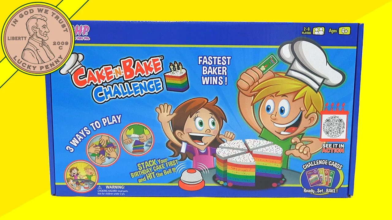 How To Play The Cake & Bake Challenge Family Game