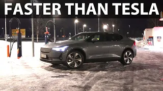 Polestar 2 Long Range Dual Motor acceleration and noise test