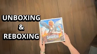 Santorini: Riddle of the Sphinx - Expansion Unboxing & Reboxing - What's in the Box?