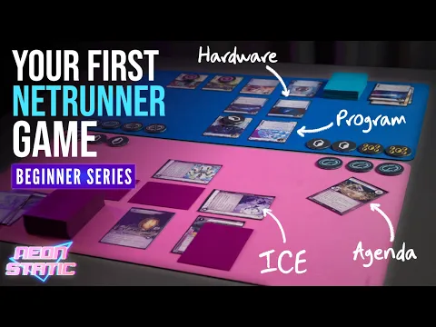 Netrunner Beginner Series | Game 1 - Criminal vs Haas-Bioroid