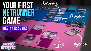 Netrunner Beginner Series | Game 1 - Criminal vs Haas-Bioroid