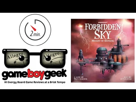 Forbidden Sky (2-min Allegro) Review with the Game Boy Geek