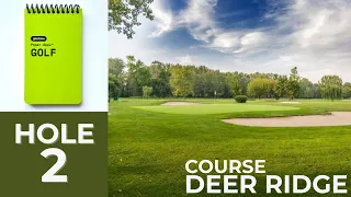 Paper Apps Golf | Hole 2 | Deer Ridge Course
