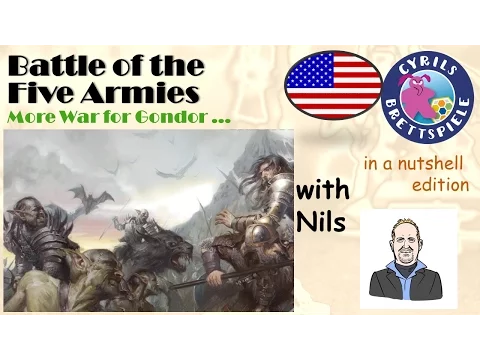 Cyrils Brettspiele - The Battle of Five Armies -in a nutshell (N24) - Free People against Orks