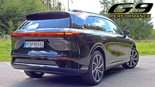 XPENG G9 PERFORMANCE 575HP // REVIEW on AUTOBAHN with 0-100 & 100-200