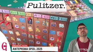 PULITZER - Tutorial e commenti -Il gioco sul più prestigioso tra i premi giornalistici-OnTheBoard149