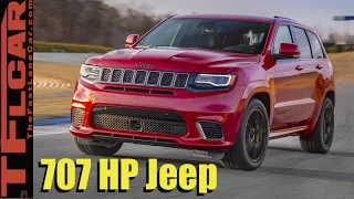 707 HP Jeep Grand Cherokee Trackhawk Early Look: The Quickest SUV Ever?