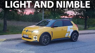 Renault 5 E-Tech acceleration, braking and noise test