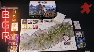 How to play Hike It! The Backpacking board game