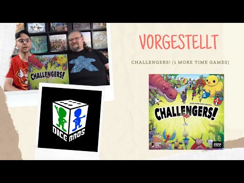 VORGESTELLT: Challengers! (1 More Time Games / Z-Man Games)