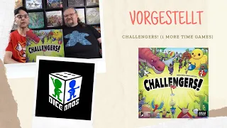 VORGESTELLT: Challengers! (1 More Time Games / Z-Man Games)