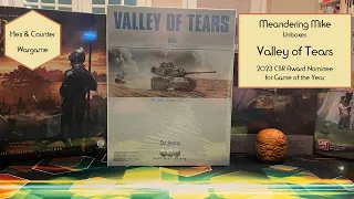 Unboxing Valley Of Tears - 2023 CSR Award Nominee for Game of the Year