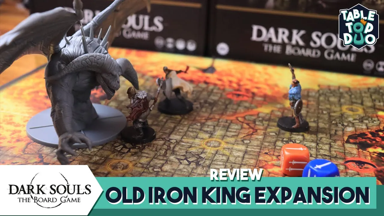 Dark Souls Boardgame Old Iron King Mega Boss Review