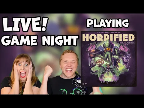 LIVE Horrified: World of Monsters - featuring Cthulhu, Yeti, Sphinx, and Jiangshi